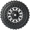 Ekena Millwork Sellek Ceiling Medallion (Fits Canopies up to 1 1/8"), 18 1/2"OD x 7/8"ID x 1 1/2"P, Pewter CM18SKPES - alternate 1